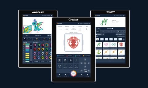 Ricoma 10,1' sensor control panel