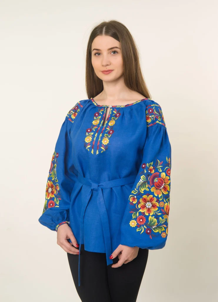 синя вишиванка