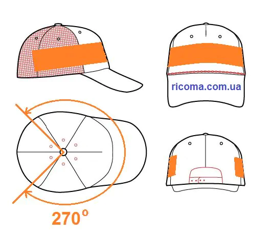 вышивка на кепках