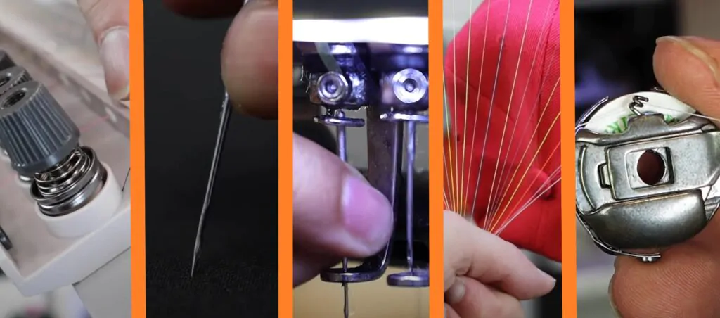 обрив нитки на вишивальній машині